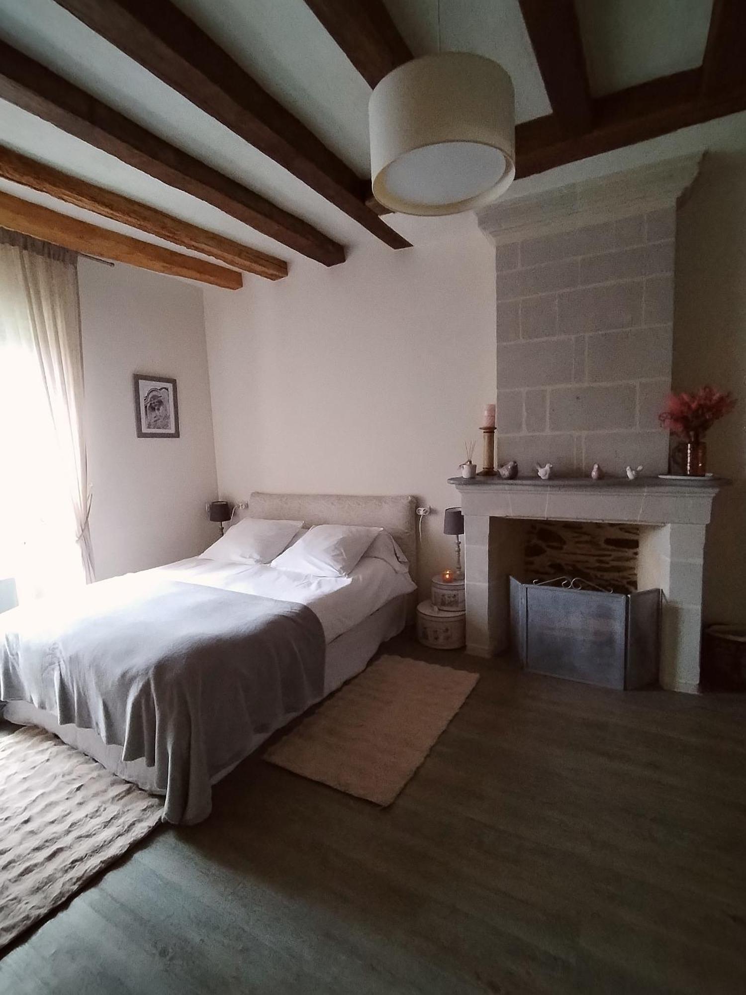 La Petite Boire - Chambres D'Hotes Pres D'Angers Murs-Erigne Cameră foto